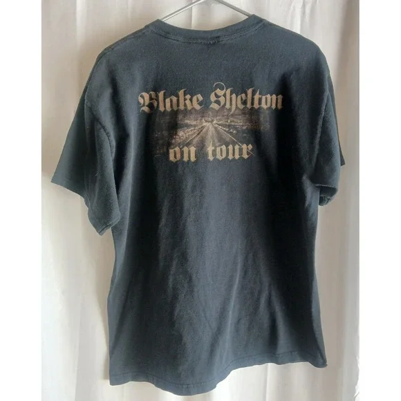 Blake Shelton On Tour Vintage Tshirt Mens Large - Picture 4 of 5